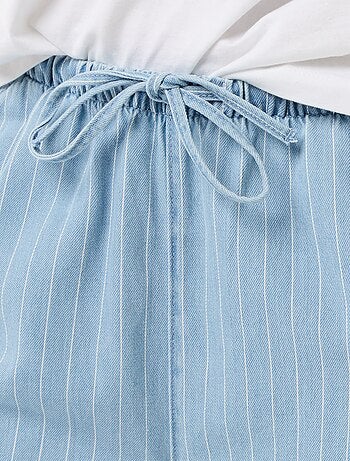 Pantaloni ampi in denim