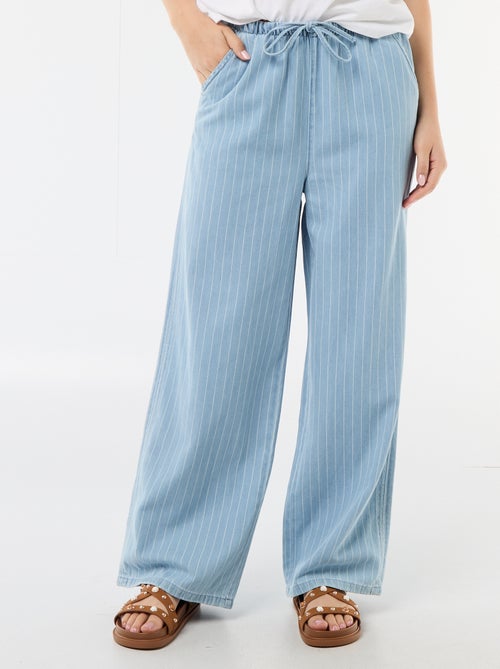 Pantaloni ampi in denim - Kiabi