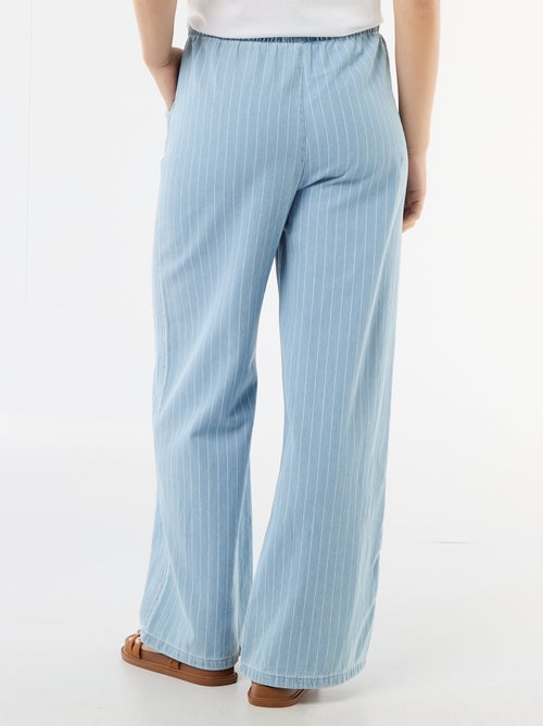 Pantaloni ampi in denim - Kiabi