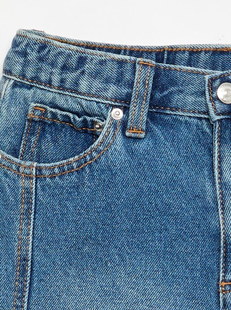 Pantaloni ampi in denim Blu - Kiabi