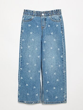 Pantaloni ampi in denim