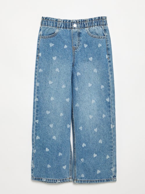 Pantaloni ampi in denim - Kiabi