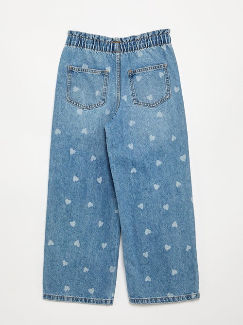 Pantaloni ampi in denim - Kiabi