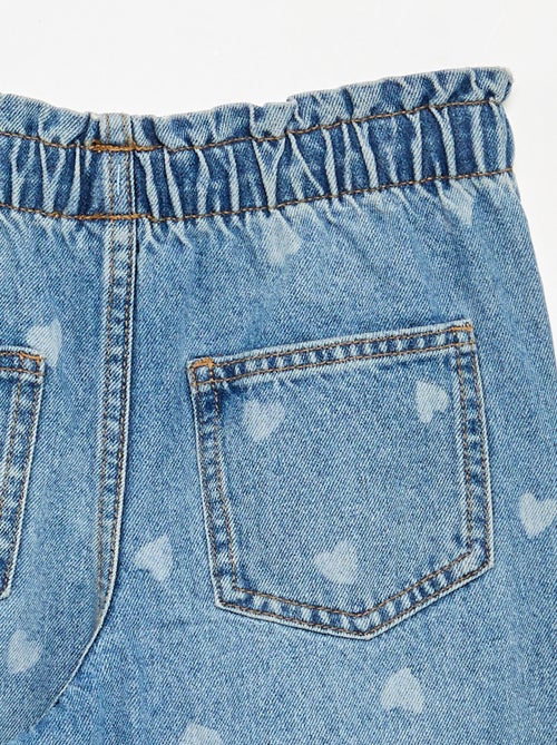 Pantaloni ampi in denim - Kiabi