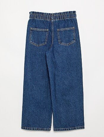 Pantaloni ampi in denim