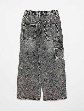 Pantaloni ampi in denim