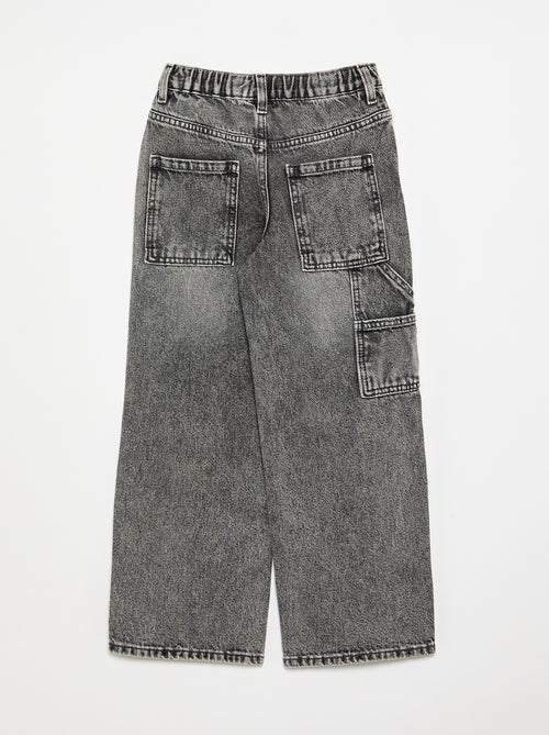 Pantaloni ampi in denim - Kiabi