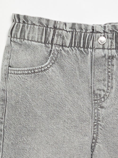Pantaloni ampi in denim - Kiabi Pantaloni ampi in denim - Kiabi