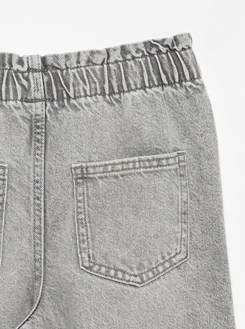 Pantaloni ampi in denim - Kiabi Pantaloni ampi in denim - Kiabi