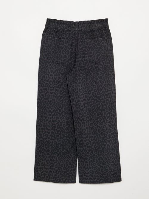 Pantaloni ampi in denim - Kiabi