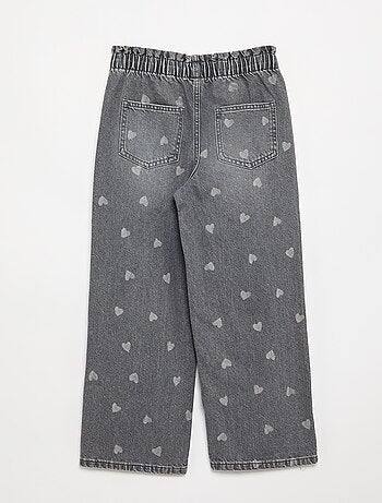 Pantaloni ampi in denim