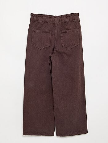 Pantaloni ampi in denim