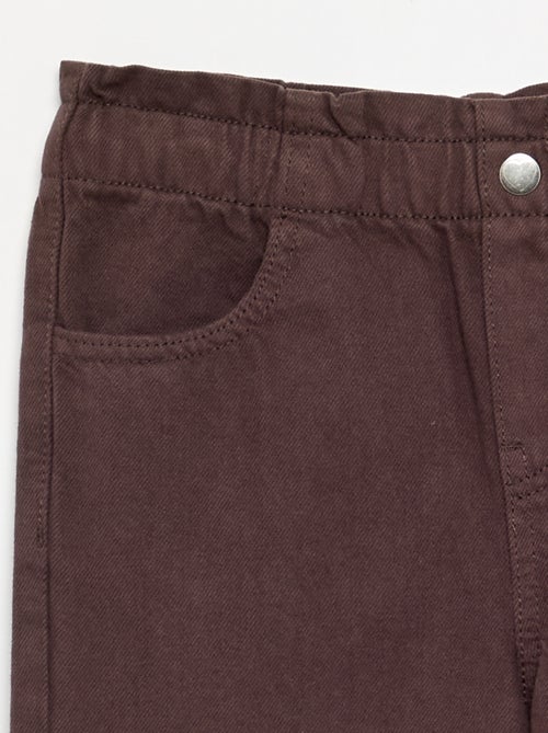 Pantaloni ampi in denim - Kiabi