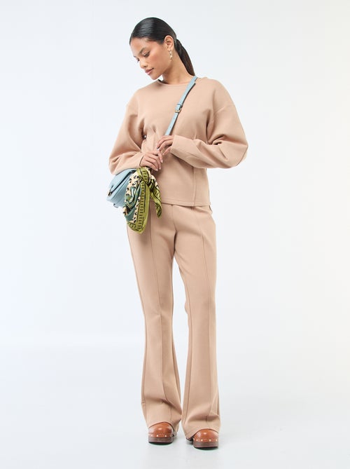 Pantaloni ampi in felpa leggera - Kiabi