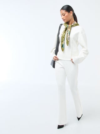 Pantaloni ampi in felpa leggera