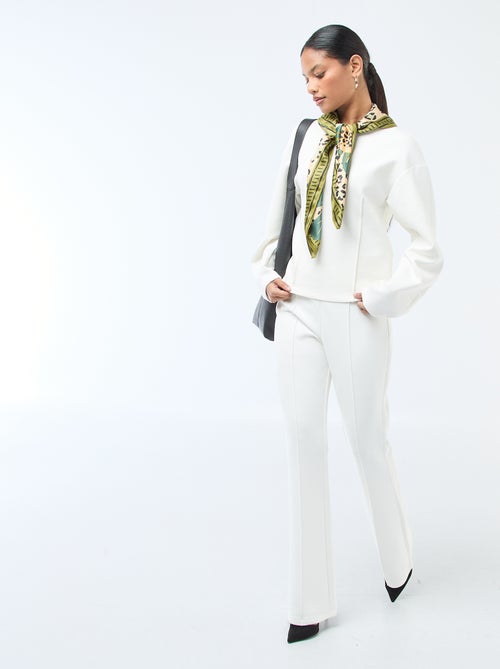 Pantaloni ampi in felpa leggera - Kiabi