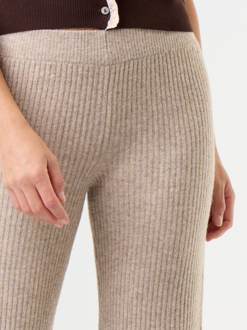 Pantaloni ampi in maglia - Kiabi