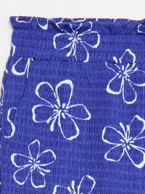 Pantaloni ampi in maglia crêpe - Kiabi