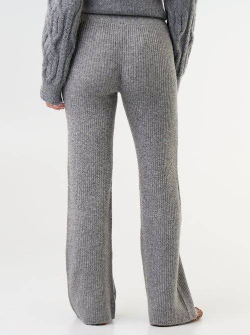 Pantaloni ampi in maglia - Kiabi