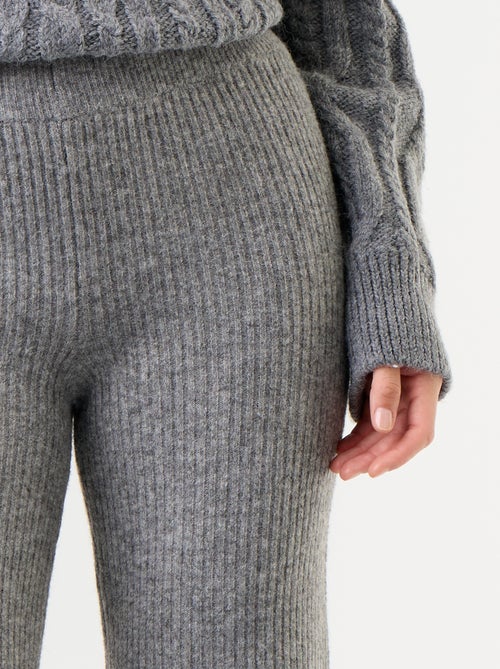 Pantaloni ampi in maglia - Kiabi