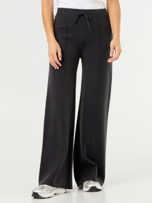 Pantaloni ampi in maglia - Kiabi