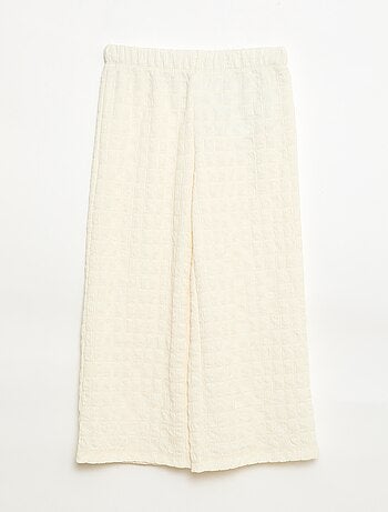 Pantaloni ampi in maglia stretch