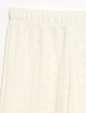 Pantaloni ampi in maglia stretch