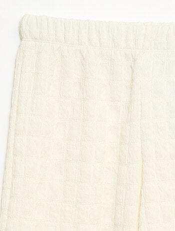 Pantaloni ampi in maglia stretch