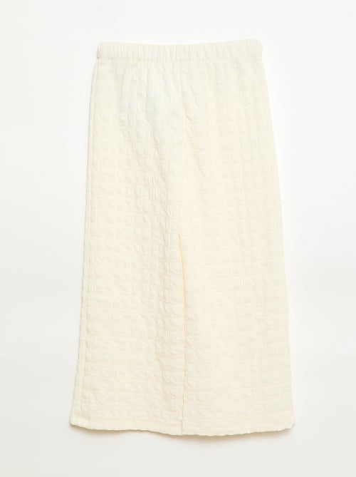 Pantaloni ampi in maglia stretch - Kiabi