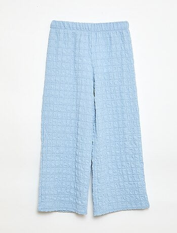 Pantaloni ampi in maglia stretch