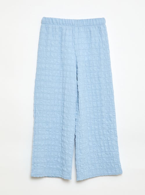 Pantaloni ampi in maglia stretch - Kiabi