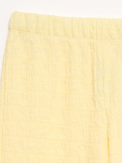 Pantaloni ampi in maglia stretch - Kiabi