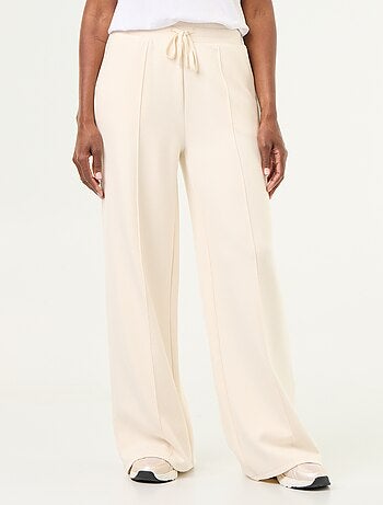 Pantaloni ampi in pile