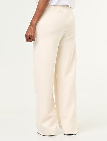 Pantaloni ampi in pile