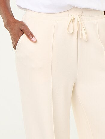 Pantaloni ampi in pile