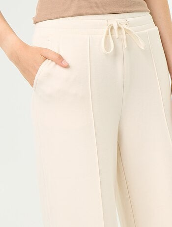 Pantaloni ampi in pile