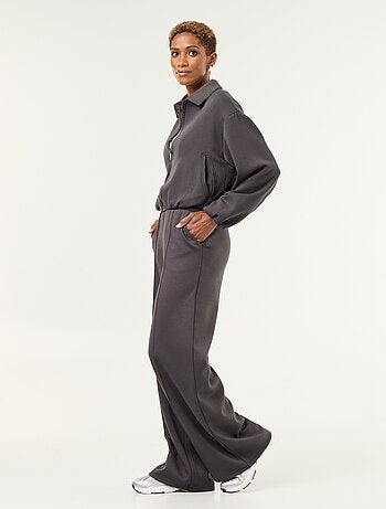 Pantaloni ampi in pile
