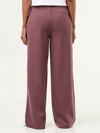 Pantaloni ampi in pile