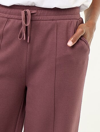 Pantaloni ampi in pile