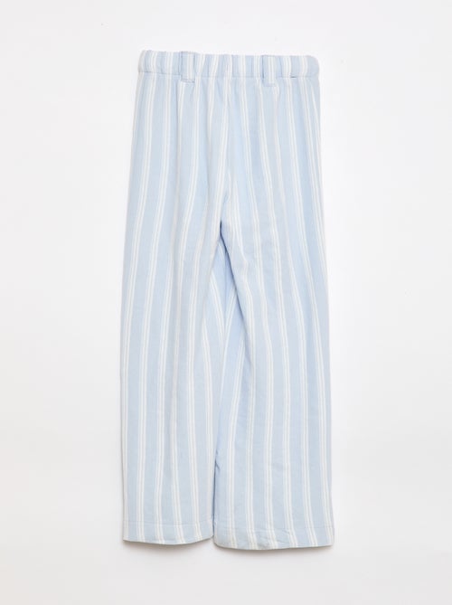 Pantaloni ampi in piqué - collezione facile da indossare - Kiabi Pantaloni ampi in piqué - collezione facile da indossare - Kiabi