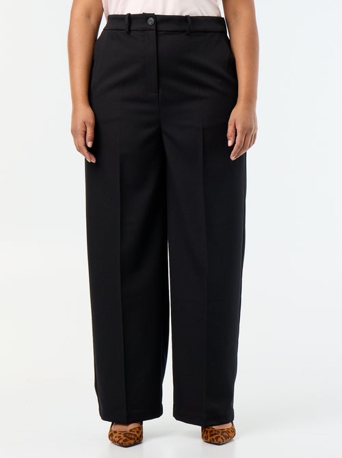 Pantaloni ampi in tessuto fluido - Kiabi Pantaloni ampi in tessuto fluido - Kiabi