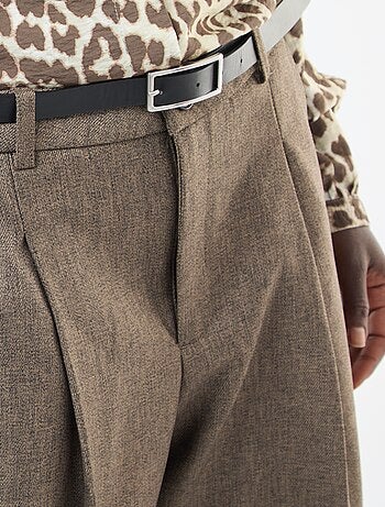 Pantaloni ampi 'JDY' in flanella con cintura