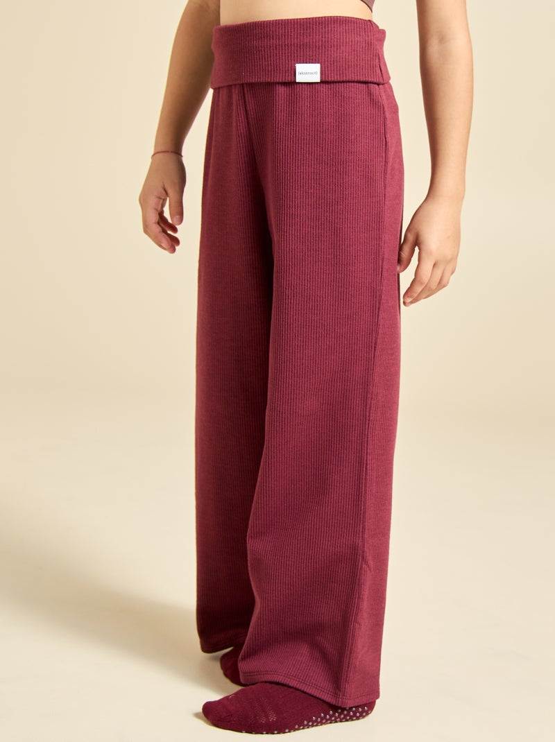 Pantaloni ampi multisport (ekstract) Rosso - Kiabi
