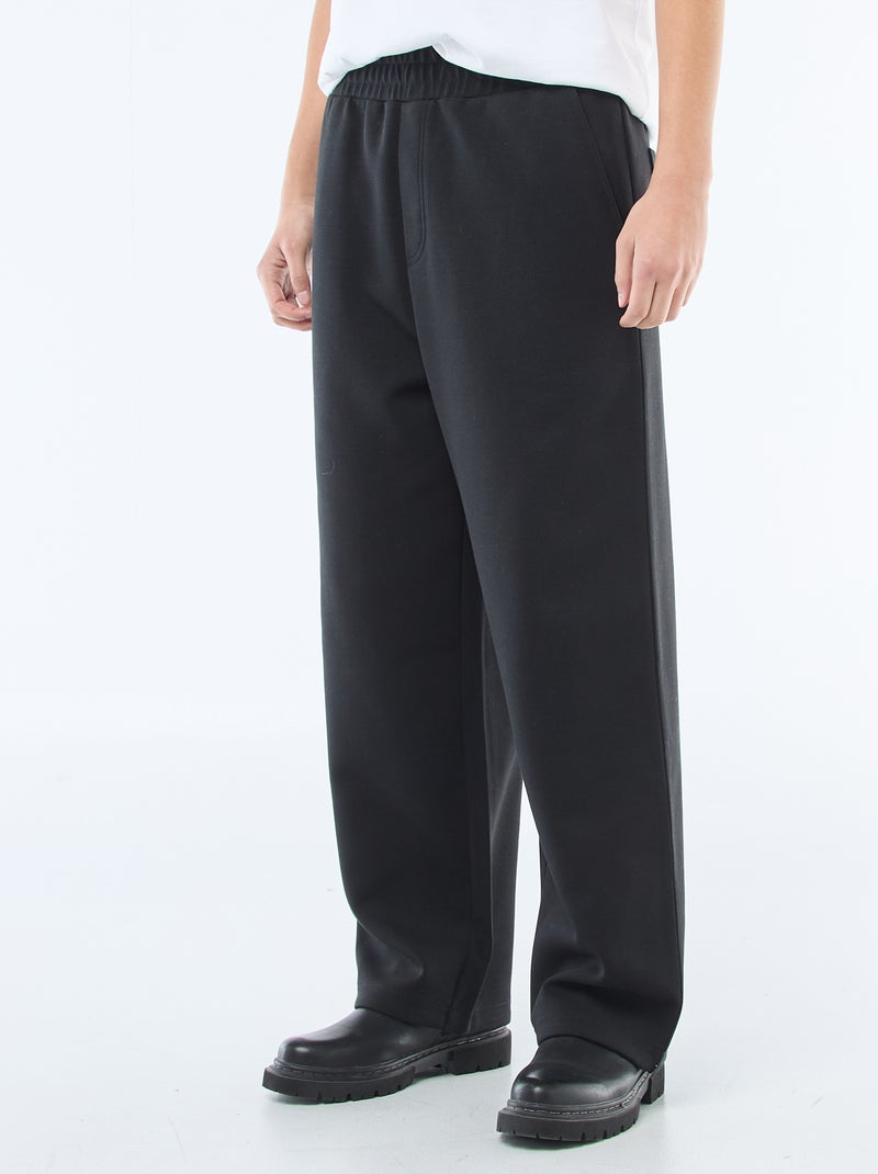 Pantaloni ampi stile jogging Nero - Kiabi