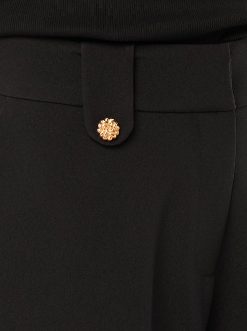 Pantaloni ampi tinta unita con apertura zip e gancio - Kiabi