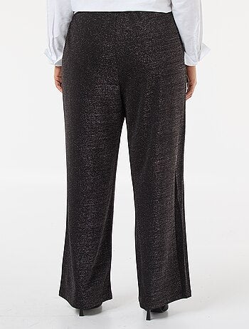 Pantaloni ampi 'Vero Moda' in maglia glitterata