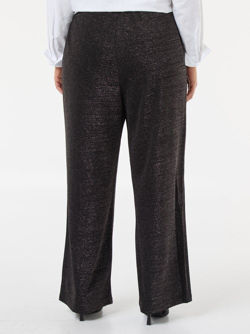 Pantaloni ampi 'Vero Moda' in maglia glitterata - Kiabi