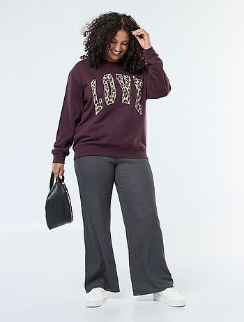 Pantaloni ampi / wide leg plissettati