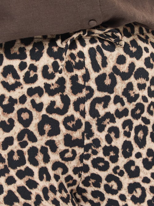 Pantaloni ampi / wide leg plissettati - Kiabi