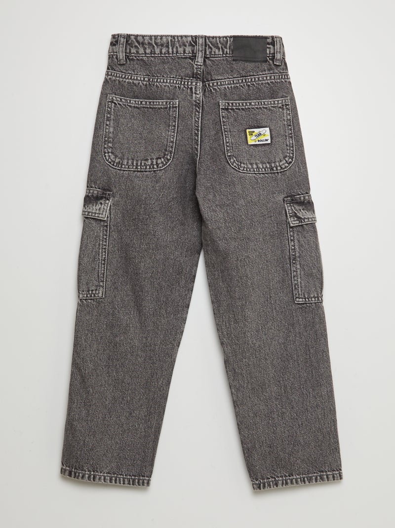 Pantaloni baggy - Graphik Edition GRIGIO - Kiabi